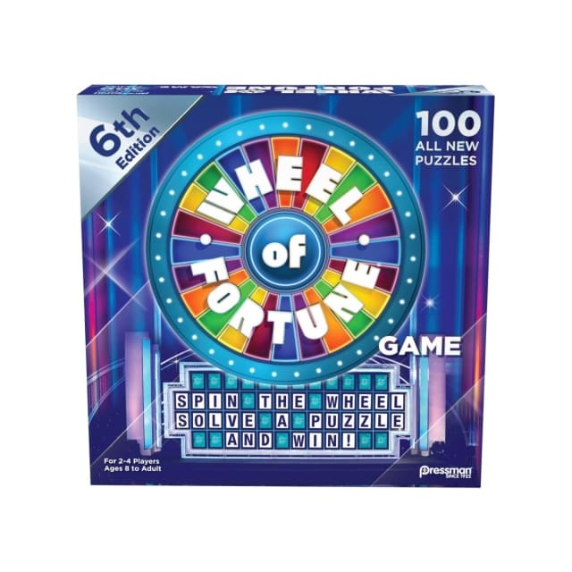 Wheel of Fortune Game 4th Ed.: Spin The Wheel, Solve a Puzzle and Win!