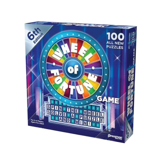 Wheel of Fortune Game 4th Ed.: Spin The Wheel, Solve a Puzzle and Win!